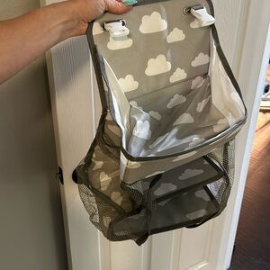 Crib diaper holder 10” long 8” depth high 16 like new